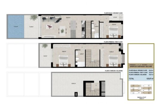 3 bedroom Townhouse for sale in San Javier