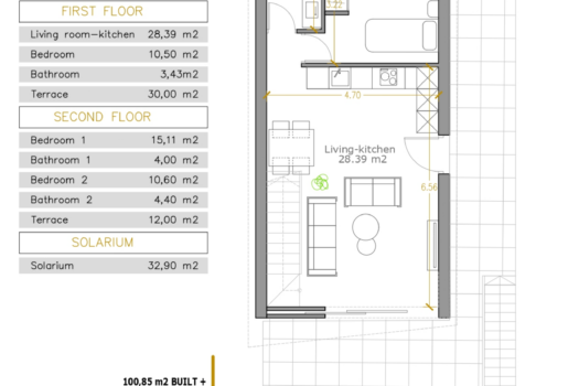 3 bedroom Villa for sale in Villamartin