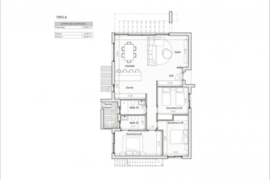 3 bedroom Villa for sale in San Miguel de Salinas
