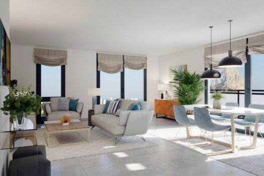 3 bedroom Penthouse for sale in Calpe