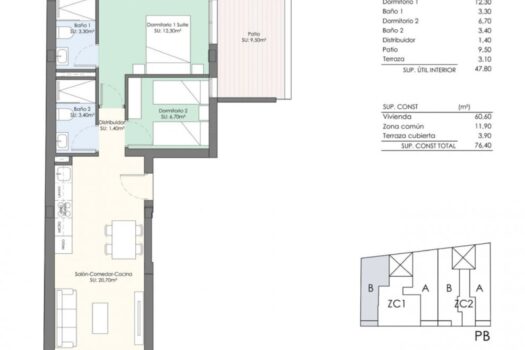 2 bedroom Apartment for sale in Torrevieja